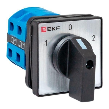 Переключатель кулачковый ПК-1-22 2п 25А "1-0-2" IP65 EKF pk-1-22-25-65 Переключатель кулачковый ПК-1-22 2п 25А "1-0-2" IP65 EKF pk-1-22-25-65