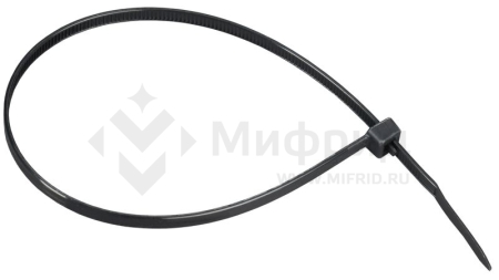 Хомут 4.8х300мм P6.6 съемный черн. (уп.100шт) IEK UHH13-D048-300-100-K02