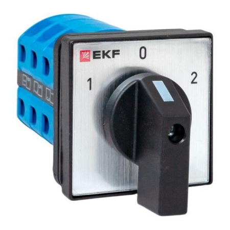 Переключатель кулачковый ПК-1-43 3п 25А "1-0-2" IP65 EKF pk-1-43-25-65 Переключатель кулачковый ПК-1-43 3п 25А "1-0-2" IP65 EKF pk-1-43-25-65