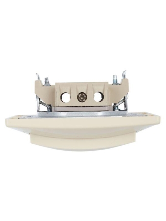 Выключатель 1-кл. СП Кварта 10А IP20 ВС10-1-1-ККм с индикацией крем. GENERICA EVK11-K33-10-DM