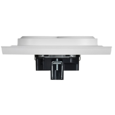 Розетка 2-м СП BRITE РС12-3-БрАБ 16А в сборе с заземл. без защ. шторок арктич. бел. IEK BR-R21-16-K91-F