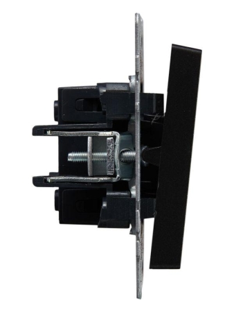 Выключатель проходной 1-кл. СП BRITE ВС10-1-6-БрЧ 10А механизм черн. IEK BR-V12-0-10-K02