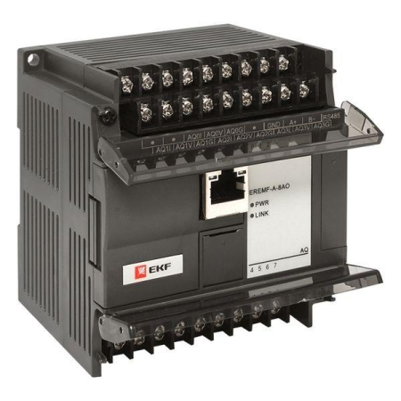 Модуль аналогового вывода EREMF 8 PRO-Logic (без поверки) EKF EREMF-A-8AO