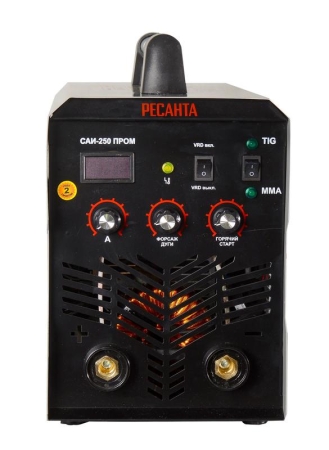 Инвертор сварочный САИ-250 ПРОМ Ресанта 65/133