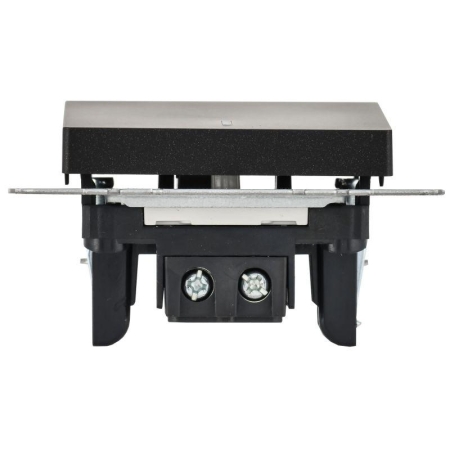 Выключатель 1-кл. СП BRITE ВС10-1-1-БрЧ 10А с индик. механизм черн. IEK BR-V10-1-10-K02