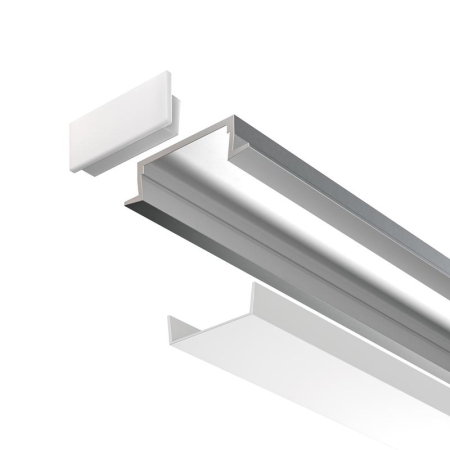 Профиль алюминиевый встраив. 22х6 Maytoni ALM004S-2M