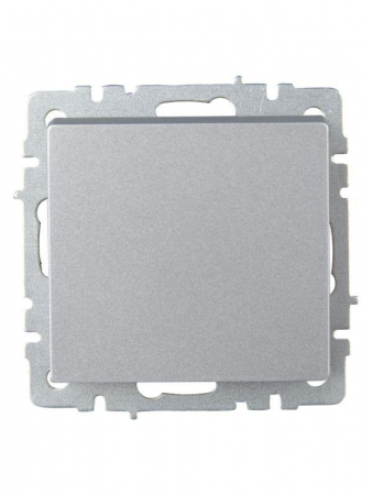 Выключатель 1-кл. СП BRITE ВС10-1-0-БрА 10А механизм алюм. IEK BR-V10-0-10-K47