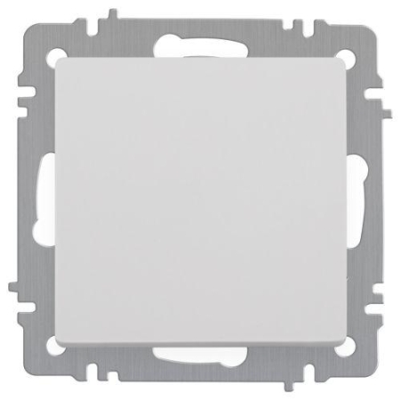 Выключатель 1-кл. СП Accent 6-101-01 10А IP20 250В AL/CU бел. Intro Б0063469