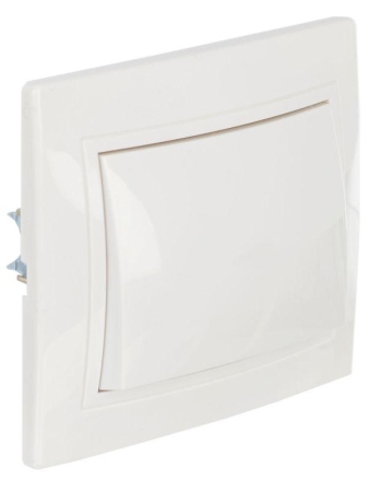 Выключатель 1-кл. СП Кварта 10А IP20 ВС10-1-0-КБ бел. GENERICA EVK10-K01-10-DM