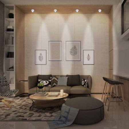 Светильник OL28 WH/BK GX53 IP44 настен./потолочн. спот черн./бел. Эра Б0055581