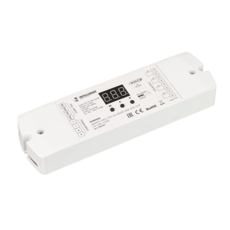 Диммер SMART-DALI-104-62-ADDR-DIM-DT6-SUF (12-48В 4х5А) (IP20 пластик) INTELLIGENT ARLIGHT 038157 Диммер SMART-DALI-104-62-ADDR-DIM-DT6-SUF (12-48В 4х5А) (IP20 пластик) INTELLIGENT ARLIGHT 038157