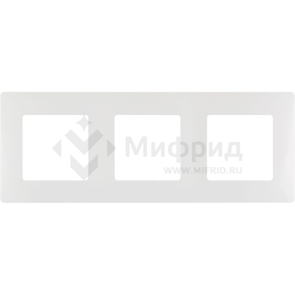 Рамка 3-м СП Etika IP20 бел. IEK 672503