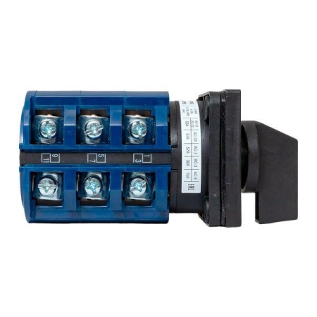 Переключатель кулачковый ПК-1-23 3п 63А "1-0-2" IP65 EKF pk-1-23-63-65 Переключатель кулачковый ПК-1-23 3п 63А "1-0-2" IP65 EKF pk-1-23-63-65