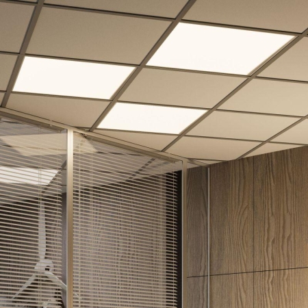 Светильник светодиодный 40Вт 4000К IP40 3800лм 595х595х23мм офисный матов. с равномерной засветкой GAUSS 842161240 Светильник светодиодный 40Вт 4000К IP40 3800лм 595х595х23мм офисный матов. с равномерной засветкой GAUSS 842161240