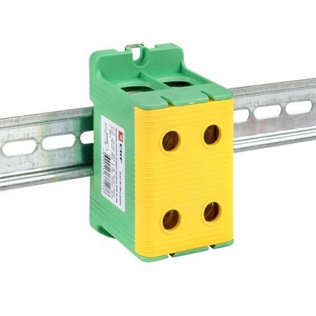 Клемма силовая вводная двойн. КСВ 35-150кв.мм желт./зел. PROxima EKF kvs2-35-150-y-green