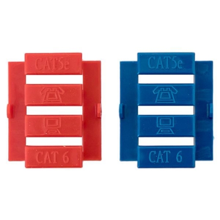 Вставка розеточная 45х22.5мм формат Mosaic на 1 модуль Keystone защ. шторки с маркером бел. TERACOM PRO EKF TRP-INS-MOS-1M1P-WH