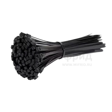 Хомут кабельный PCT 7.6х300-100BL PA6.6 (уп.100шт) JazzWay 5054721