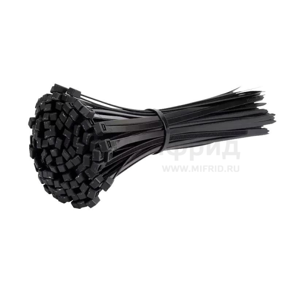 Хомут кабельный PCT 7.6х300-100BL PA6.6 (уп.100шт) JazzWay 5054721