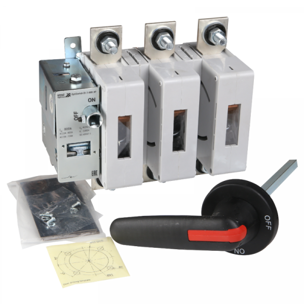 Выключатель нагрузки OptiSwitch DI-3-800-3P КЭАЗ 275543 Выключатель нагрузки OptiSwitch DI-3-800-3P КЭАЗ 275543