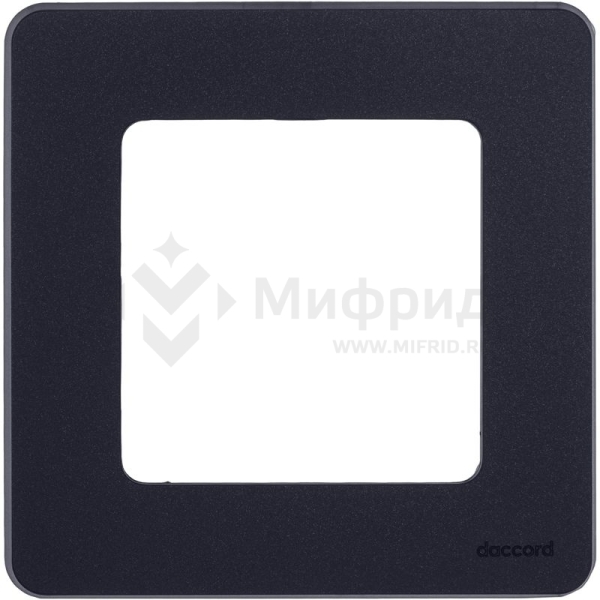 Рамка 1-м СП Inspiria IP20 антрацит IEK 673933