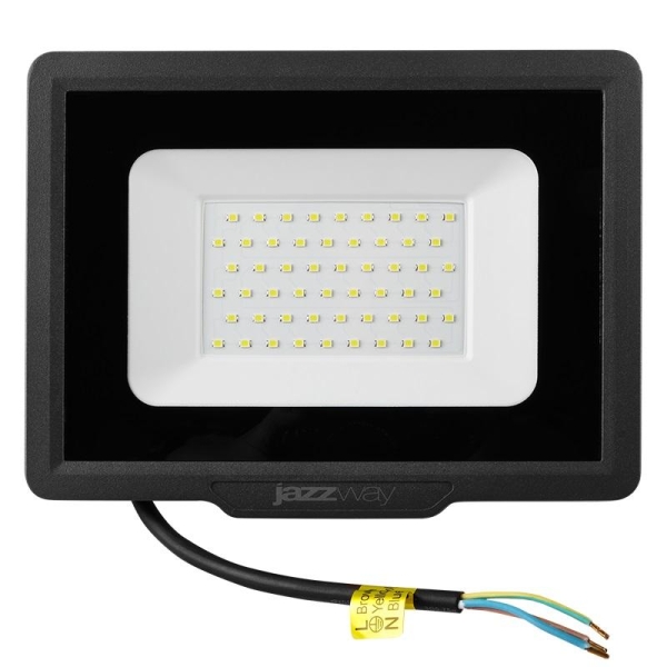Прожектор светодиодный PFL-C3 50Вт 4000К IP65 ДО compact закален. прозр. стекло JazzWay 5045699 Прожектор светодиодный PFL-C3 50Вт 4000К IP65 ДО compact закален. прозр. стекло JazzWay 5045699