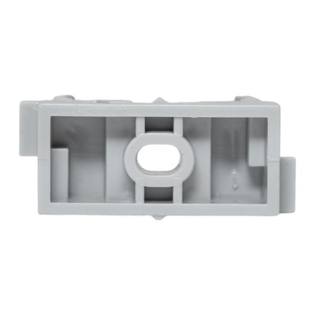 Держатель для труб (клипса) d25мм для монтажн. пистолета сер. (уп.100шт) Plast EKF derjp-z-25