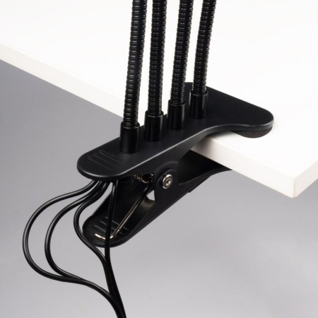 Светильник светодиодный "КРИСТАЛЛ" CTL2-USB-bl Agro 4х10Вт IP40 для растений спектр 4 плафона на прищепке пульт на шнуре красн./син. ФАZА 5068810