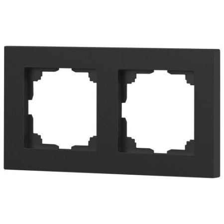 Рамка 2-м СП Accent 6-502-07 графит Intro Б0063773 Рамка 2-м СП Accent 6-502-07 графит Intro Б0063773