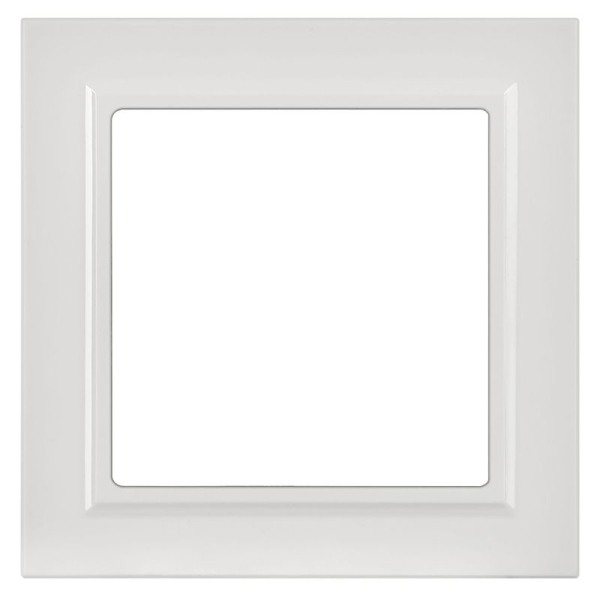 Рамка 1-м BRITE РУ-1-БрАБ арктич. бел. IEK BR-M12-K91