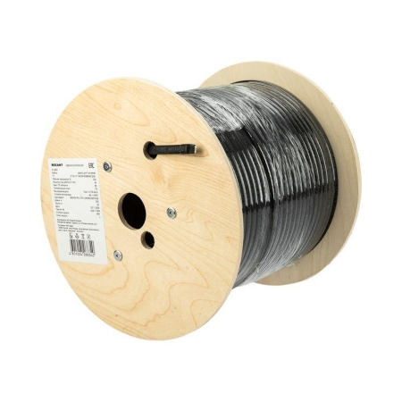 Кабель греющий саморег. 40КНС 2ЛТГ-ЭЛ-65/85 экранированный взрывозащ. Ex UV 40Вт/м 200м Rexant 51-0253