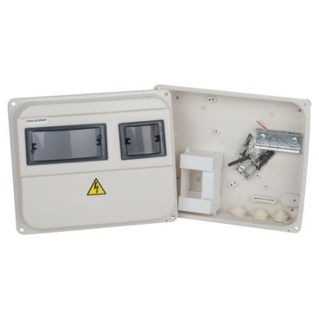 Корпус пластиковый ЩУРн-П 1/3 IP55 sh 1.3 (224х270х110) Эра Б0057141 Корпус пластиковый ЩУРн-П 1/3 IP55 sh 1.3 (224х270х110) Эра Б0057141