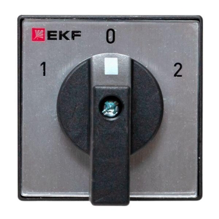 Переключатель кулачковый ПК-1-41 1п 25А "1-0-2" IP65 EKF pk-1-41-25-65 Переключатель кулачковый ПК-1-41 1п 25А "1-0-2" IP65 EKF pk-1-41-25-65