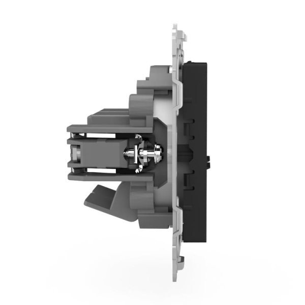 Розетка компьютерная 2-м СП Pixel RJ45 кат.5E механизм карбон TOKOV ELECTRIC TKE-PX-RC2-C14 Розетка компьютерная 2-м СП Pixel RJ45 кат.5E механизм карбон TOKOV ELECTRIC TKE-PX-RC2-C14