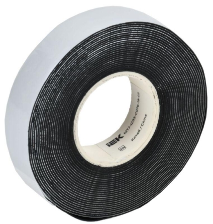 Изолента полупроводящая 0.76х19мм 13 MIXTAPE 7 резиновая (рул.5м) IEK MT7-IZ33-C076-19-05