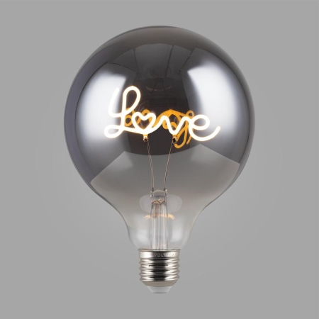 Лампа светодиодная филаментная Loft 271 G125 4Вт 3000К E27 Voltega 8523