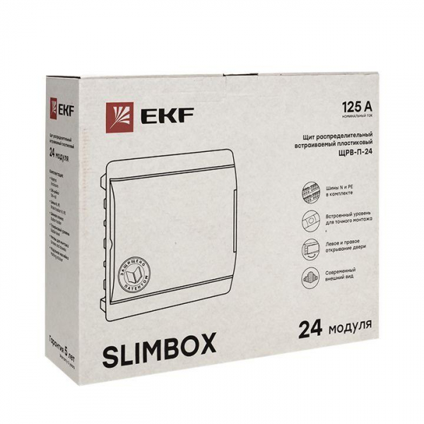 Щит ЩРВ-П-24 "SlimBox" IP41 PROxima EKF sb-v-24 Щит ЩРВ-П-24 "SlimBox" IP41 PROxima EKF sb-v-24