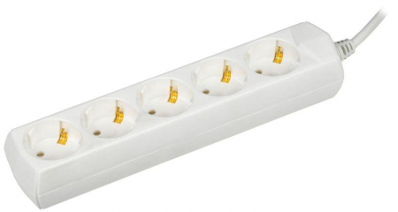 Удлинитель 5х7м с заземл. 10А IP20 У05 2P+PE 250В 3х1 GENERICA WYP10-10-05-07-Z-G Удлинитель 5х7м с заземл. 10А IP20 У05 2P+PE 250В 3х1 GENERICA WYP10-10-05-07-Z-G