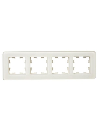 Рамка 4-м BRITE РУ-4-2-Бр стекло песчан. RE IEK BR-M42-G-41-K98