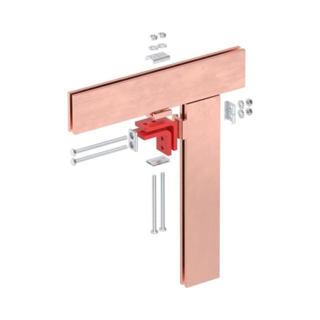 Струбцина 50мм 2 шины на фазу DKC R5BBCC250