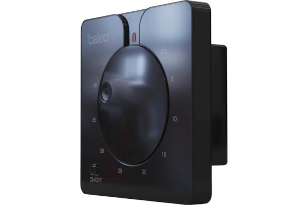 Терморегулятор C430 black встраиваемый аналоговый 3.5кВт CALEO 0К-00000791 Терморегулятор C430 black встраиваемый аналоговый 3.5кВт CALEO 0К-00000791