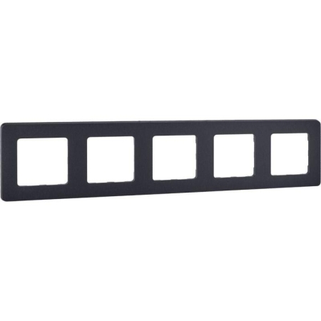 Рамка 5-м Inspiria антрацит IEK 673973 Рамка 5-м Inspiria антрацит IEK 673973