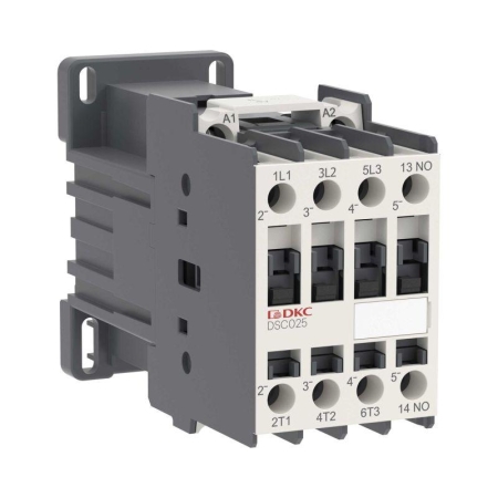 Контактор магнитный YON DSC025 25A 12.5кВт AC3 3P кат.48В DC 1НО YON DSC025-3C10D048 Контактор магнитный YON DSC025 25A 12.5кВт AC3 3P кат.48В DC 1НО YON DSC025-3C10D048