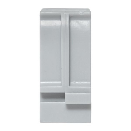 Держатель для труб (клипса) d25мм для монтажн. пистолета сер. (уп.100шт) Plast EKF derjp-z-25