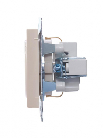 Розетка 1-м СП Vesna с заземл. ПБТ механизм крем. LEZARD 742-0388-122B Розетка 1-м СП Vesna с заземл. ПБТ механизм крем. LEZARD 742-0388-122B