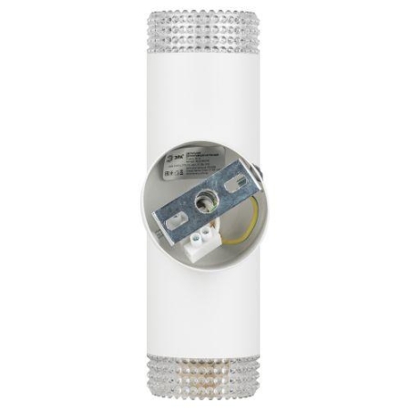 Светильник WL50 WH/TR 2хGU10 2х12Вт IP20 настенный бел. прозр. Эра Б0061195 Светильник WL50 WH/TR 2хGU10 2х12Вт IP20 настенный бел. прозр. Эра Б0061195