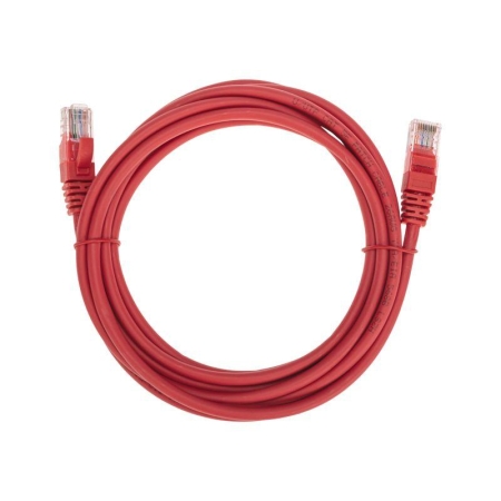 Патч-корд U/UTP CAT 5e RJ45-RJ45 26AWG LSZH красн. 3м Rexant 02-0103-3 Патч-корд U/UTP CAT 5e RJ45-RJ45 26AWG LSZH красн. 3м Rexant 02-0103-3