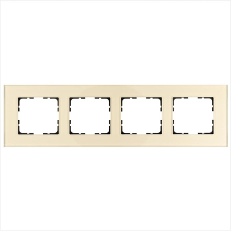 Рамка 4-м G-Glass стекло шампань Champagne Gold Jasmart G1004GG Рамка 4-м G-Glass стекло шампань Champagne Gold Jasmart G1004GG