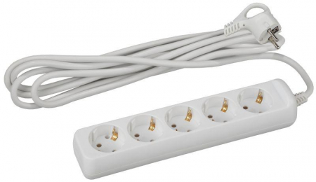 Удлинитель 5х5м с заземл. 16А IP20 U-5e-5m-3х1 ПВС 3х1 Эра Б0028377 Удлинитель 5х5м с заземл. 16А IP20 U-5e-5m-3х1 ПВС 3х1 Эра Б0028377
