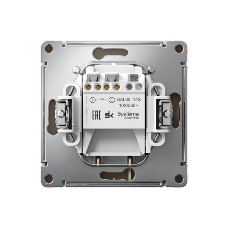 Выключатель карточный ArtGallery 10А без задержки времени быстрозажим. клем. песочн. SE GAL001214S