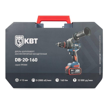 Дрель-шуруповерт DB-20-160 ПРОФИ КВТ 104531